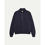 Raposo Quarter-Zip Sweatshirt in Dark Navy