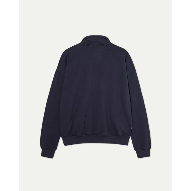 Raposo Quarter-Zip Sweatshirt in Dark Navy