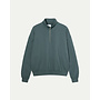 Raposo Quarter-Zip Sweatshirt in Balsam Green