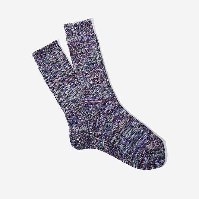 5 Colour Crew Mix in Deep Purple