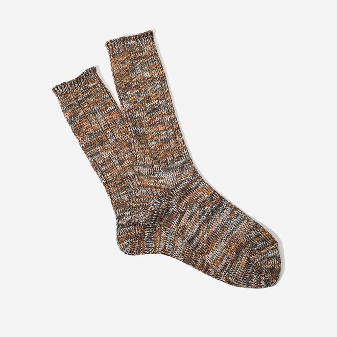 5 Colour Crew Mix in Brown