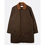 Bell Mac Coat in Dark Brown