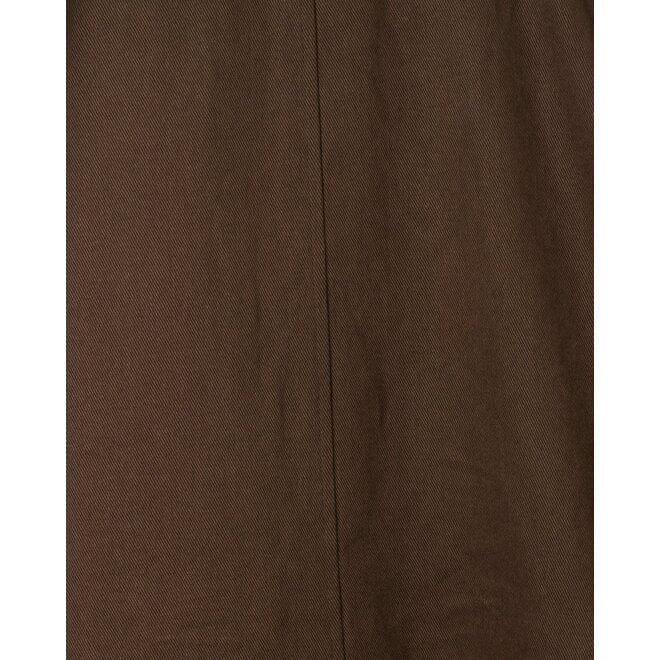 Bell Mac Coat in Dark Brown