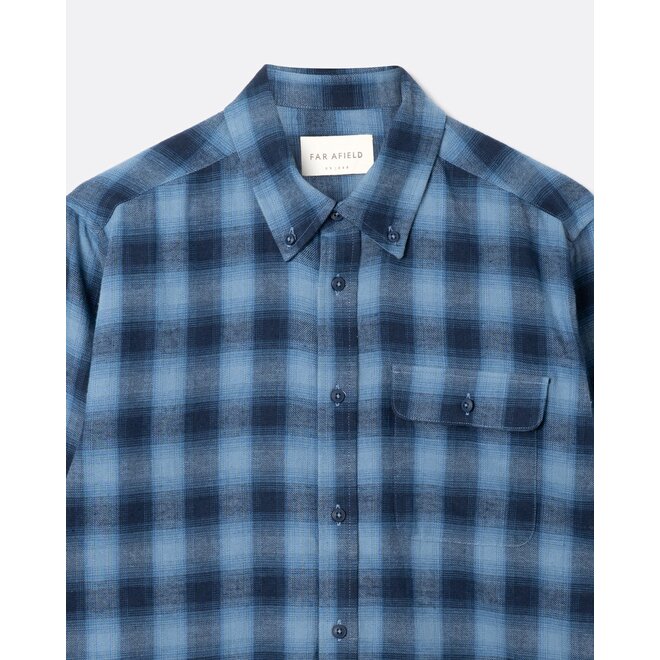 Larry Shirt in Blue Check