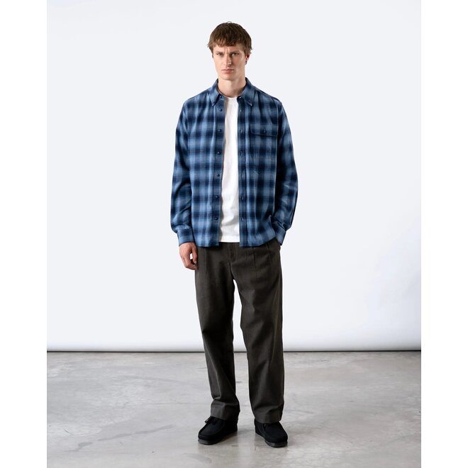 Larry Shirt in Blue Check