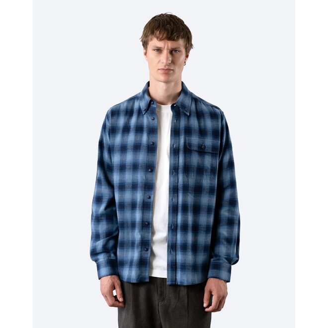 Larry Shirt in Blue Check