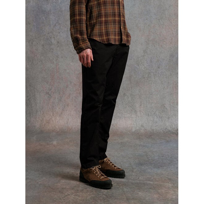 Inverness Trouser in Black Twill
