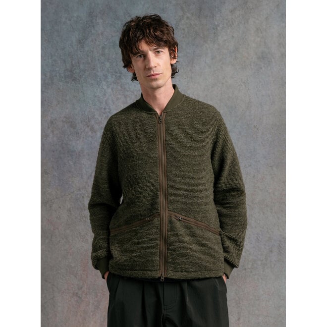 Dreghorn Fleece In Olive