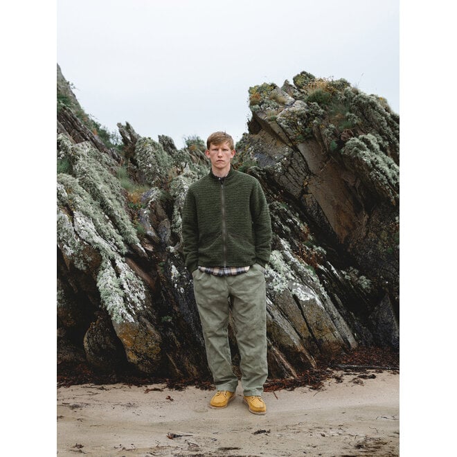 Dreghorn Fleece In Olive