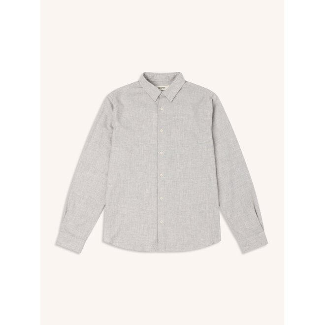 Dirleton Houndstooth Shirt in Grey