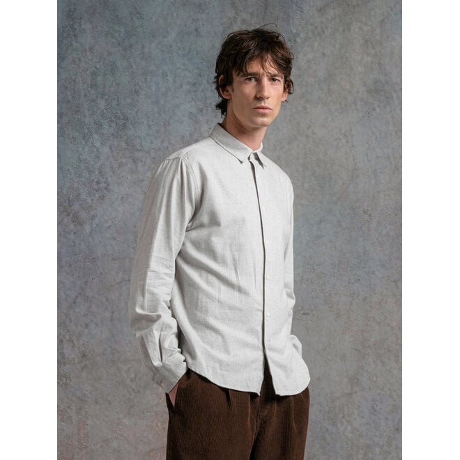 Dirleton Houndstooth Shirt in Grey
