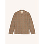 Portree Overshirt in Peat Check