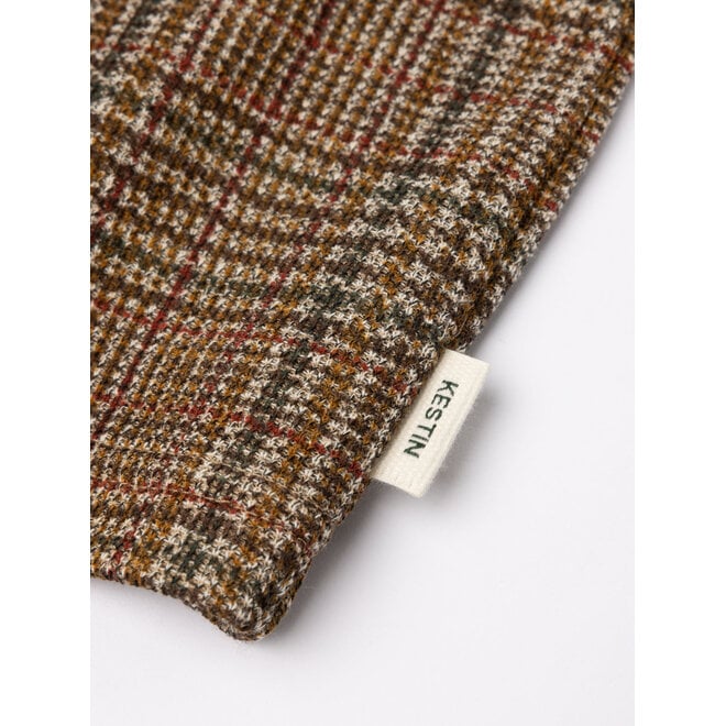 Portree Overshirt in Peat Check