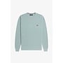 Pique Stitch Jumper in Silver Blue