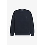 Pique Stitch Jumper in Twilight Navy