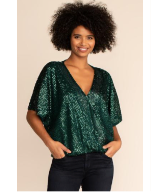 emerald sequin