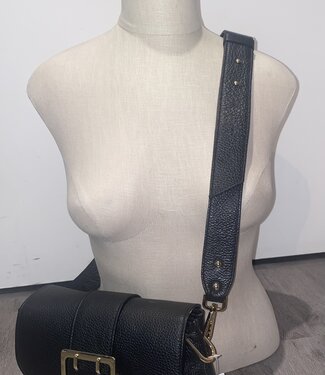 Black and Gold Crossbody Bag