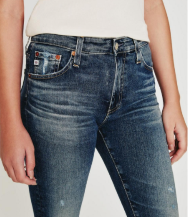 Adriano Goldschmied Farrah Skinny 15 Year Distressed