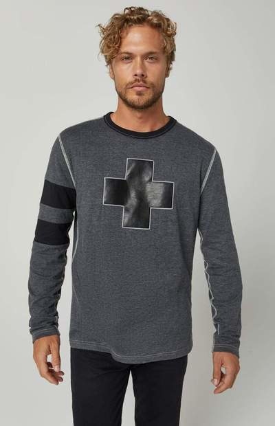 Sweat Helvetica gris - LISMOR DARK GREY