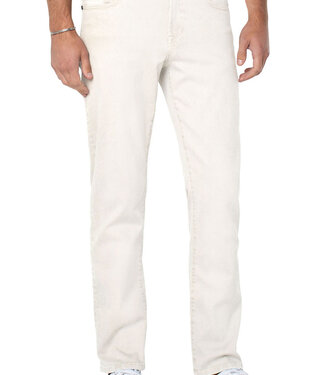 Liverpool Relaxed Straight Ecru Jeans