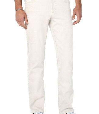 Relaxed Straight Ecru Jeans