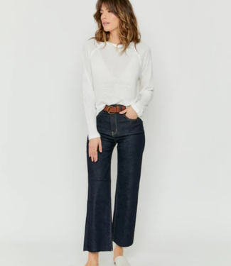 Oliver Logan Wide Leg Denim Crop