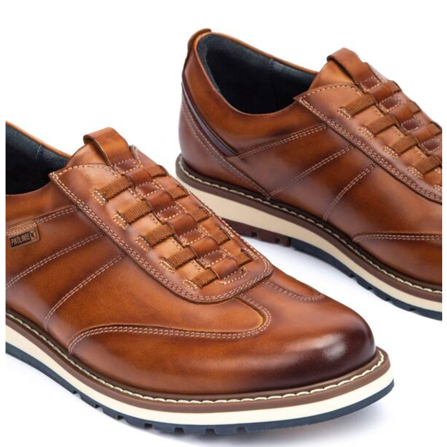 Men Brown Leather Lace Up Shoes