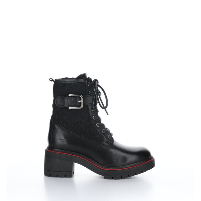 Bos & Co Zing Quilted Boot Black