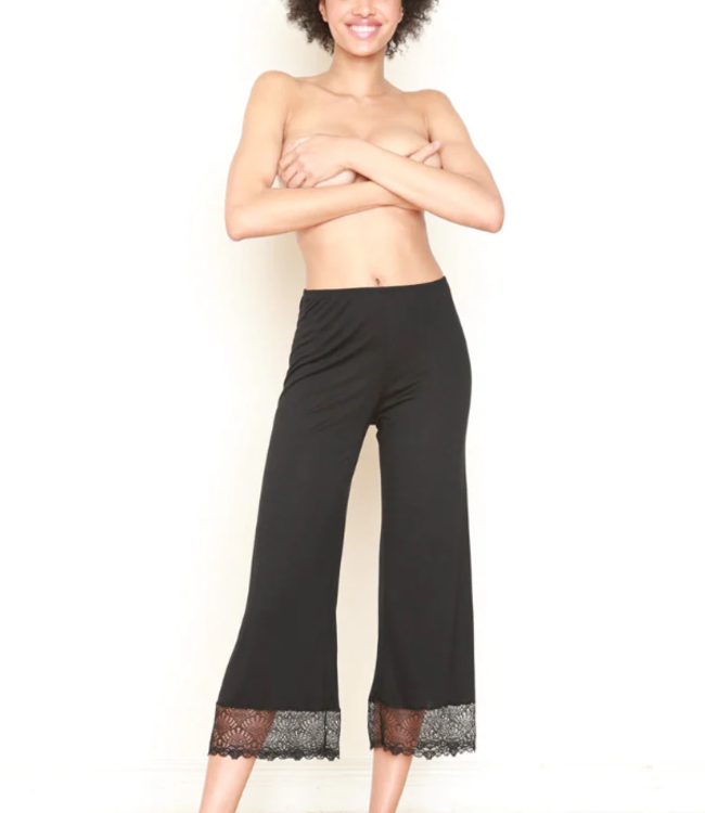 Only Hearts Lace PJ Set Black