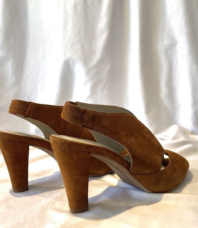 Eric Michael Tan Slingback Heel