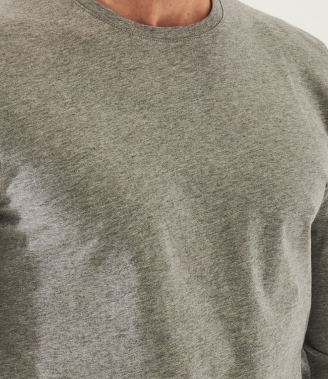 Patrick Assaraf Iconic L/S Grey Mist