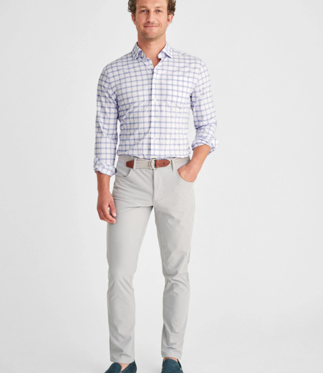 Johnnie-O Jagger Pastel Check Long Sleeve Performance Button Down