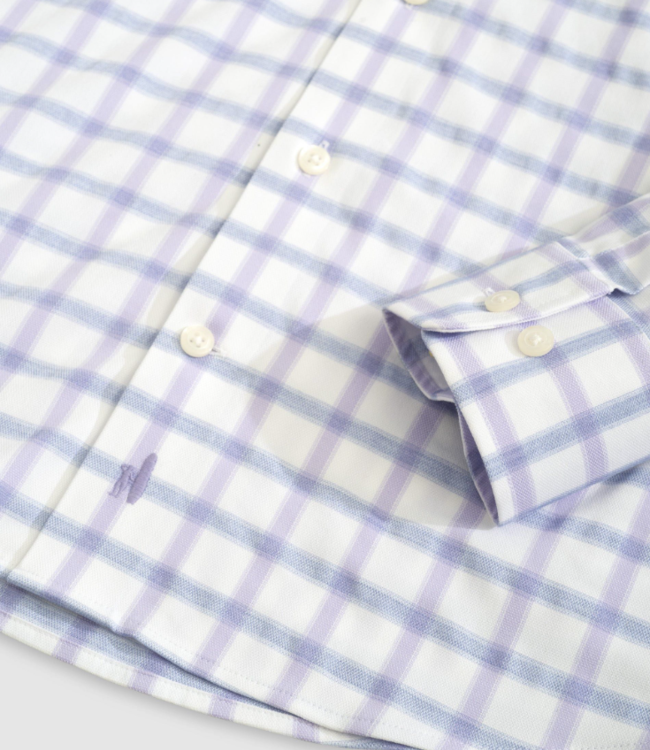 Johnnie-O Jagger Pastel Check Long Sleeve Performance Button Down