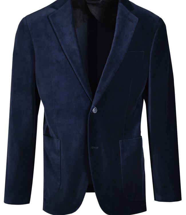 Stretch Velvet Blazer