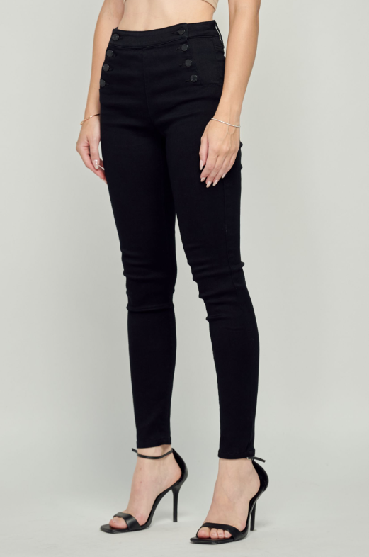High waisted clearance sailor pants skinny