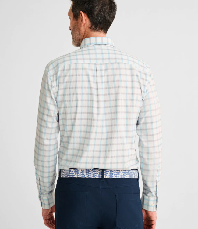 Johnnie-O Jagger Blue Neutral Plaid-Maliblu