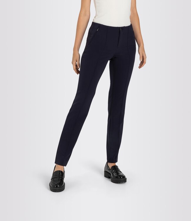 MAC Jeans Anna Zip Pant Blue
