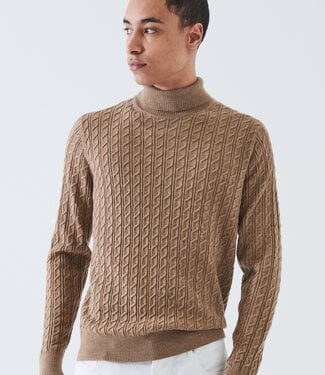 patrick assaraf Barn Owl Xfine Merino 12GG TNeck