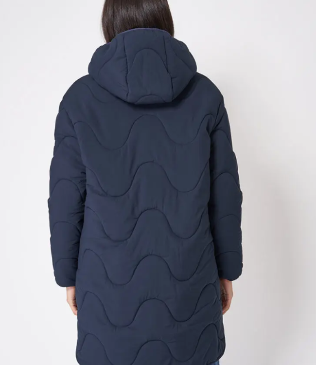 Batela Batela Olive Quilted Rain Coat