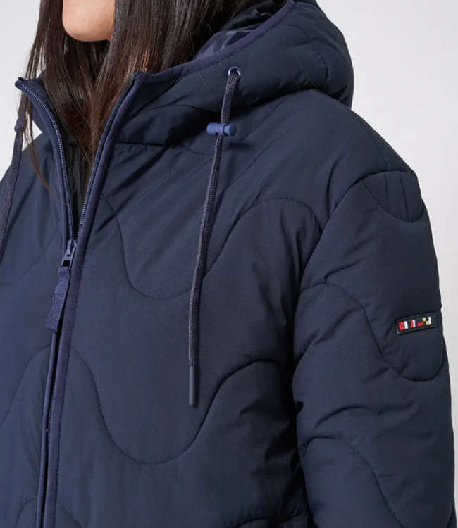 Batela Batela Olive Quilted Rain Coat