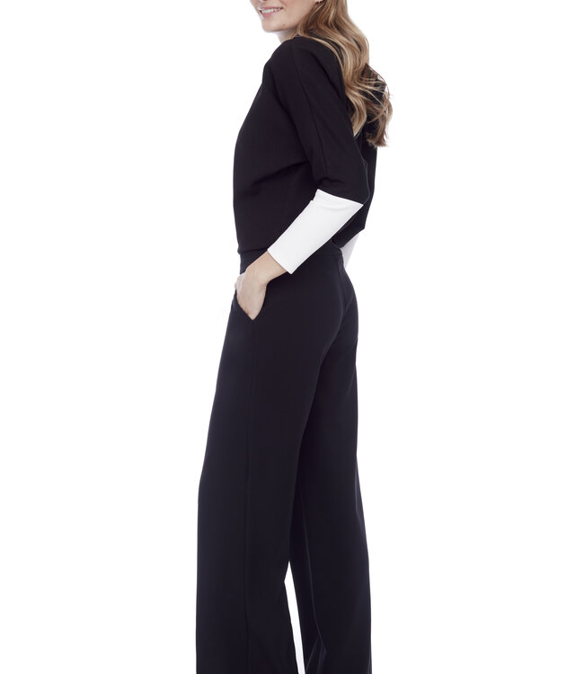 Tyler Madison Wide Leg Pant Black