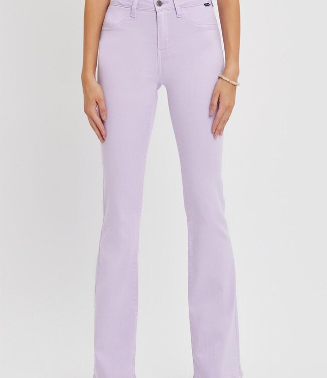 Cello Lavender Super Flare Denim