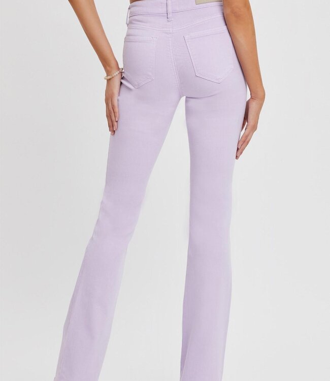 Cello Lavender Super Flare Denim