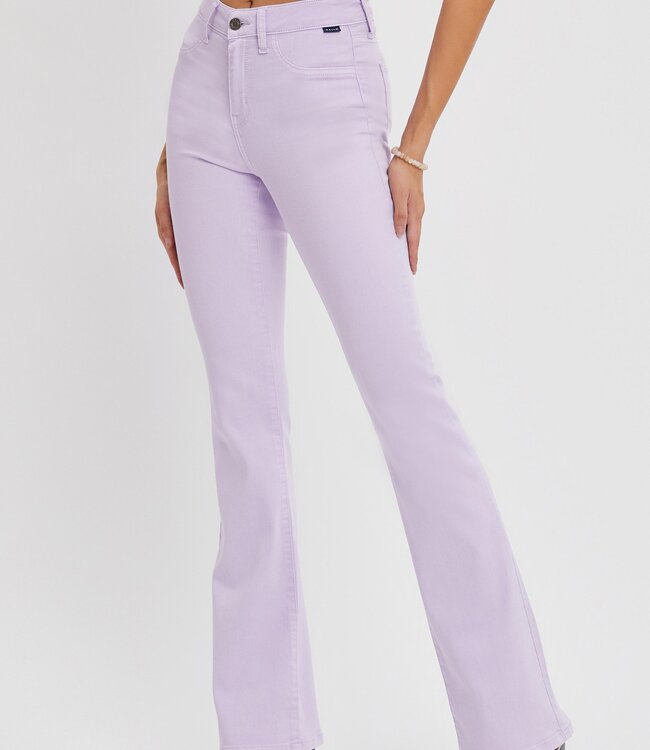 Cello Lavender Super Flare Denim