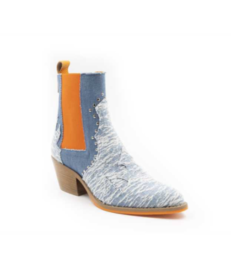 Casta Dawn Denim Western Boot