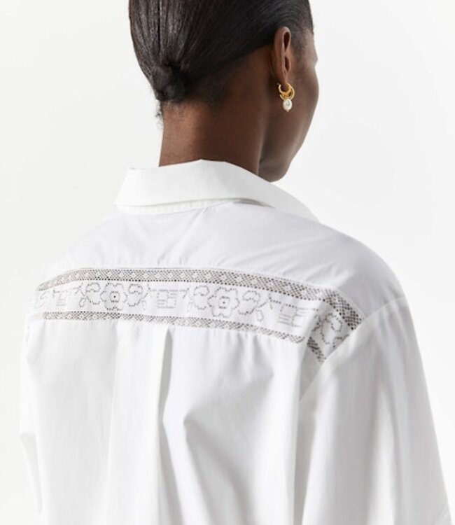 Beatrice B  Inlay Lace Tunic
