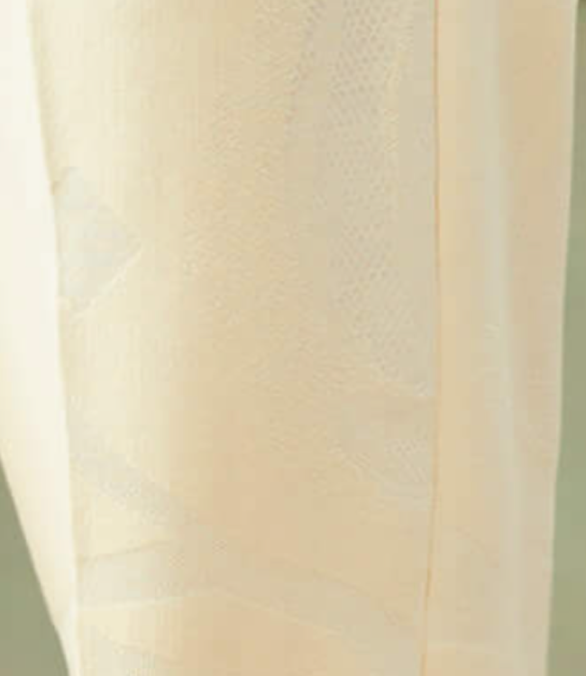 Beatrice B Popcorn (Ecru) Embossed Printed Pant