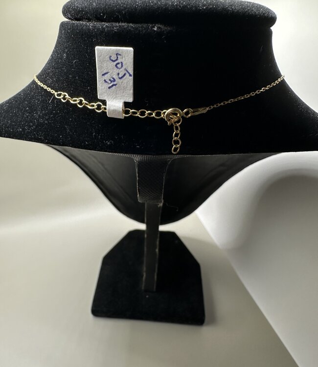 Sioro Jewelry Jeweled Cross Necklace