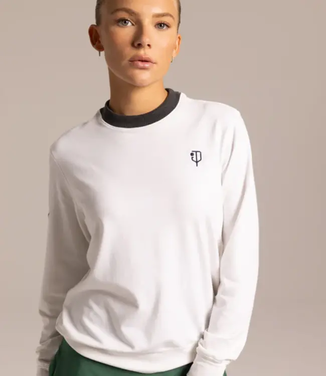 JPritchard White Founders Crew Neck