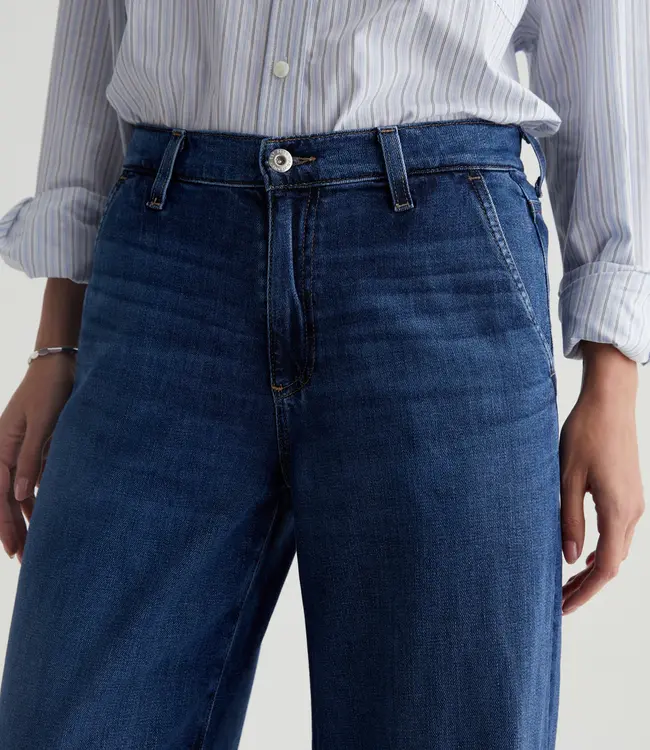 Adriano Goldschmied Stella Plum Low Slung Palazzo